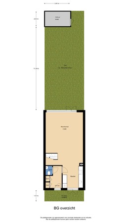 Floorplan - Bundelzwam 43, 3451 HS Vleuten